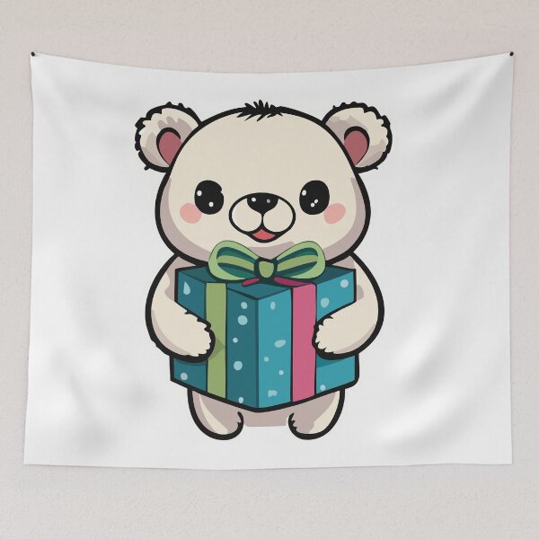 Item preview, Polar Bear New Year  designed and sold by okomerkilic.