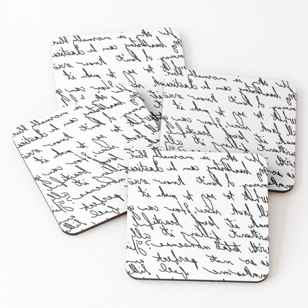 Item preview, Generic handwriting designed and sold by Snuggleshark.