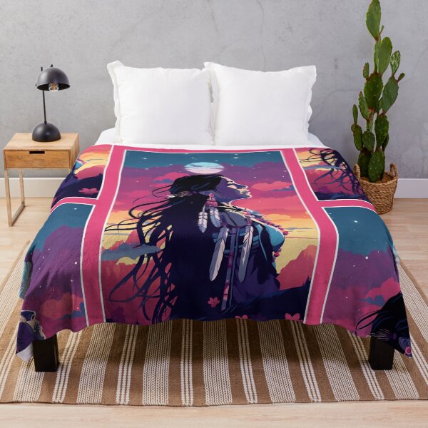 Item preview, Native American Girl | Indian Girl Natural Colors | Premium Design  designed and sold by AlNoah.