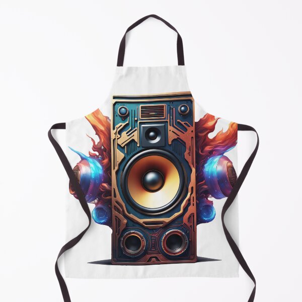 Item preview, Speakers with sound waves designed and sold by Salimgor Hangaround Music.