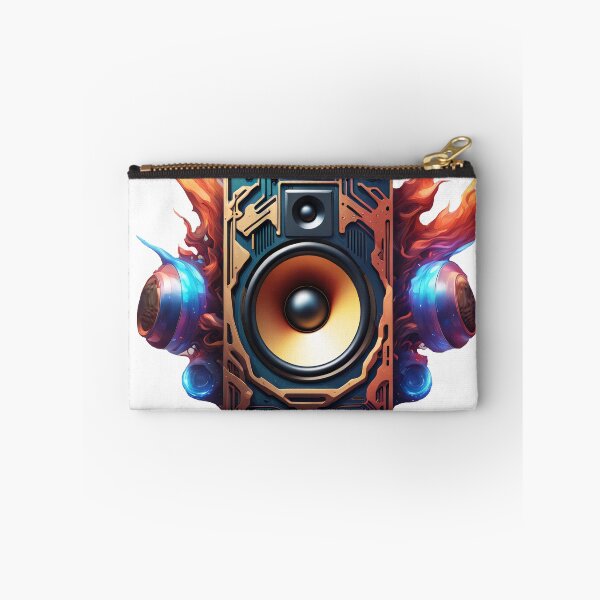 Item preview, Speakers with sound waves designed and sold by Salimgor Hangaround Music.