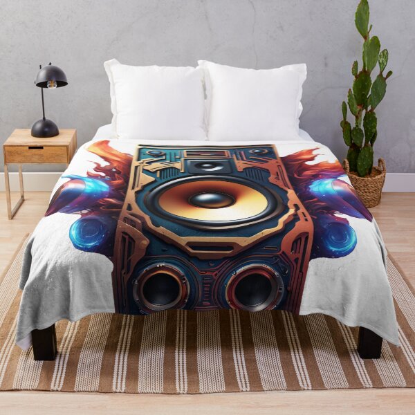 Item preview, Speakers with sound waves designed and sold by Salimgor Hangaround Music.