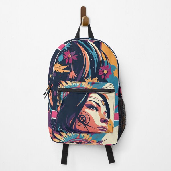 Item preview, Native American Girl | Indian Girl Natural Colors | Premium Design designed and sold by AlNoah.