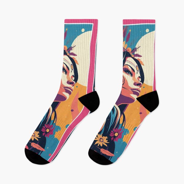 Item preview, Native American Girl | Indian Girl Natural Colors | Premium Design  designed and sold by AlNoah.