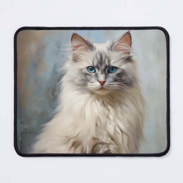 Item preview, Ragdoll cat portrait 1 designed and sold by PetsArt.