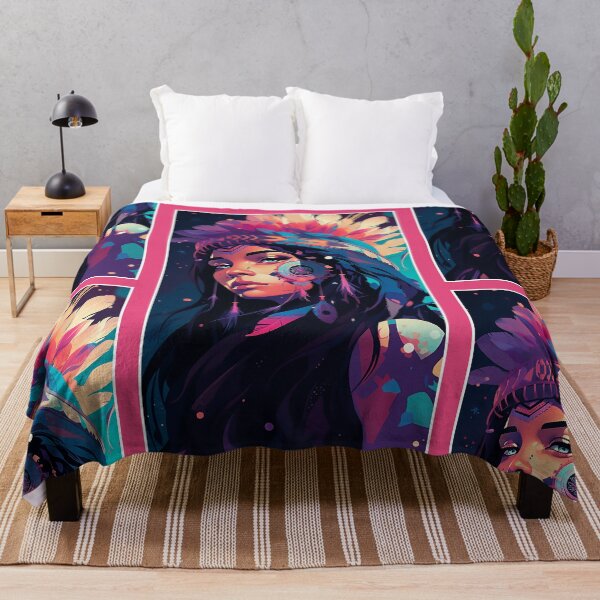 Item preview, Native American Girl | Indian Girl Natural Colors | Premium Design  designed and sold by AlNoah.