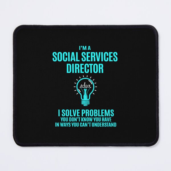 Item preview, Social Services Director - I Solve Problems designed and sold by alphatinost.