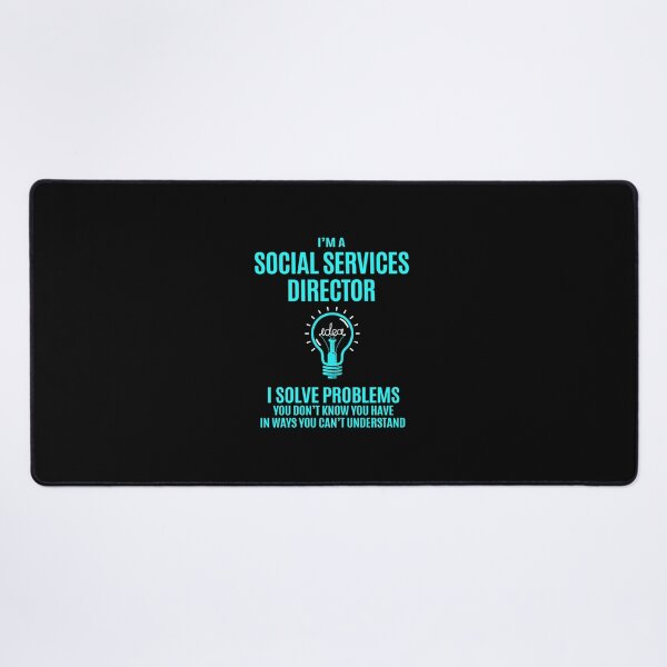 Item preview, Social Services Director - I Solve Problems designed and sold by alphatinost.