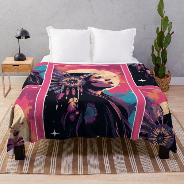 Item preview, Native American Girl | Indian Girl Natural Colors | Premium Design designed and sold by AlNoah.