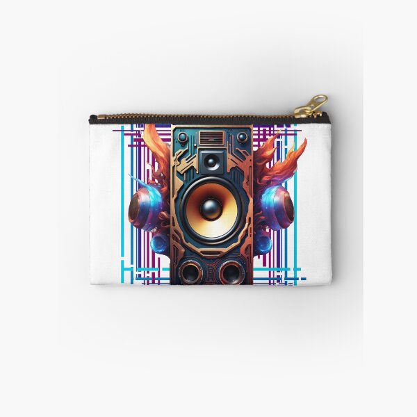 Item preview, Speaker with sound waves lines design designed and sold by Salimgor Hangaround Music.