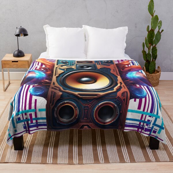 Item preview, Speaker with sound waves lines design designed and sold by Salimgor Hangaround Music.