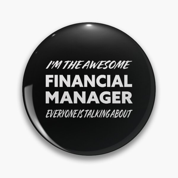 Item preview, I'm The Awesome FINANCIAL MANAGER Everyone Is Talking About WHITE designed and sold by teecraftstudios.