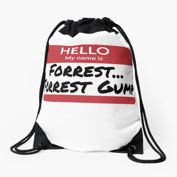 Mochilas saco: Cita De Forrest Gump | Redbubble