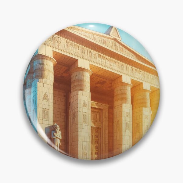 Item preview, Sketch of Pharoah's Temple  designed and sold by pharaonify store.
