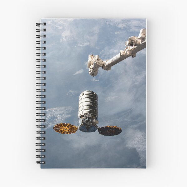 Item preview, STK204995S-Cygnus cargo spacecraft slowly approaches the ISS designed and sold by StocktrekImages.