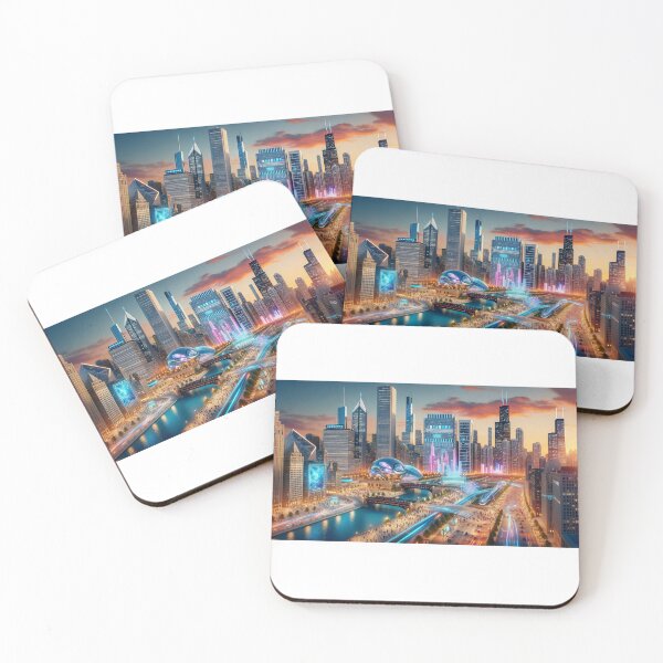 Item preview, Chicago Tomorrow: The Dawn of a Neo-Metropolis designed and sold by moskvago.