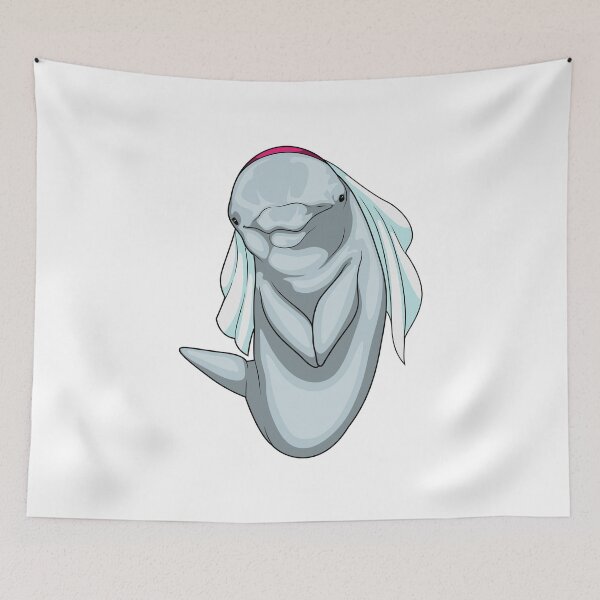 Aperçu de l'œuvre Dolphin Bride Veil Wedding créée et vendue par Snabdesign84.