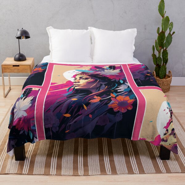 Item preview, Native American Girl | Indian Girl Natural Colors | Premium Design designed and sold by AlNoah.