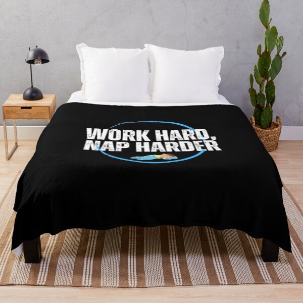 Item preview, Work Hard, Nap Harder Tee designed and sold by exclusivebucket.