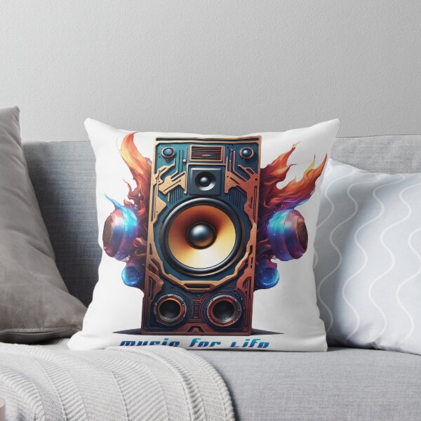 Item preview, Speakers with sound waves music for life designed and sold by Salimgor Hangaround Music.