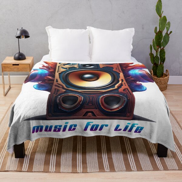 Item preview, Speakers with sound waves music for life designed and sold by Salimgor Hangaround Music.