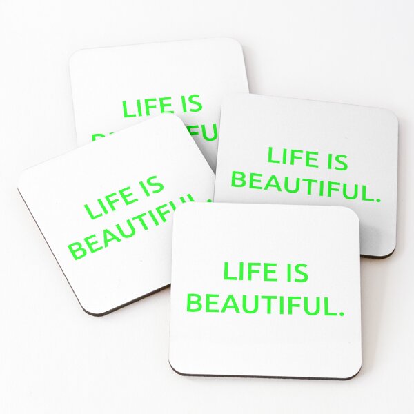 Item preview, Life is beautiful. designed and sold by IMCDT.