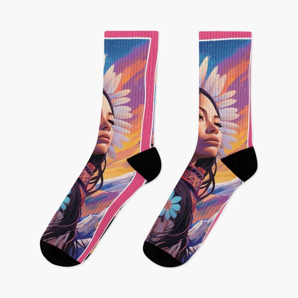 Item preview, Native American Girl | Indian Girl Natural Colors | Premium Design  designed and sold by AlNoah.
