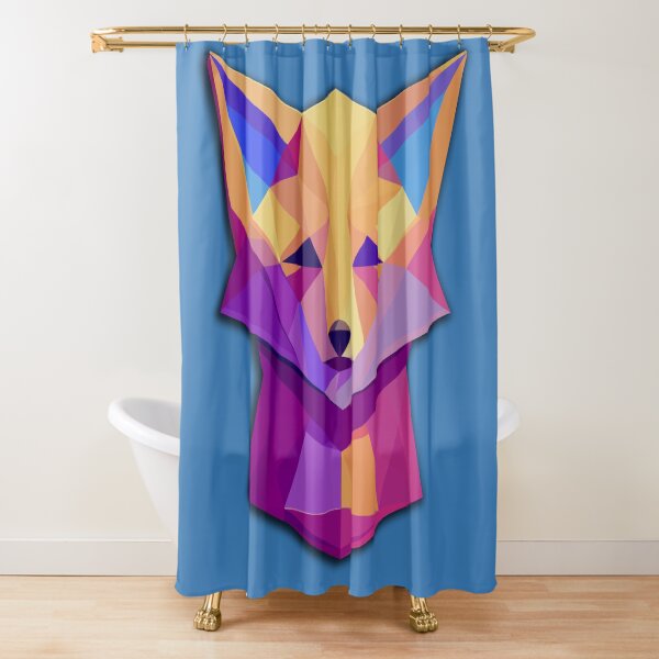 Item preview, Colorfull low-poly isometric Fox designed and sold by Iko.
