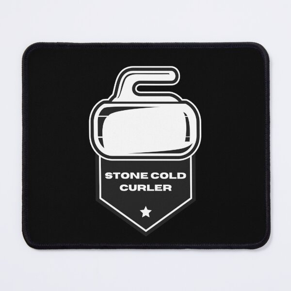 Item preview, Stone Cold Curler Badge designed and sold by RuyaFab.