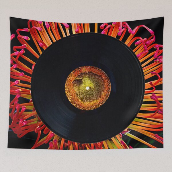 Item preview, vinyl records lie on a colored background. designed and sold by IgorKovalenko.