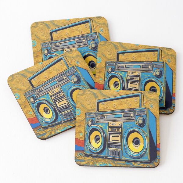Item preview, Retro Beats: Boombox Nostalgia designed and sold by Artisticanvas.