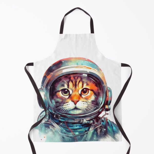 Item preview, Galactic Whiskers | Orange Cat Hyper-Realistic Pop designed and sold by Brand Uno Studio.