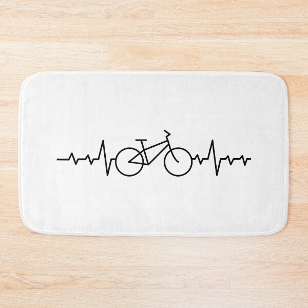 Item preview, Cycling Heartbeat: Bicycle Love Biking designed and sold by EmiAndMike.