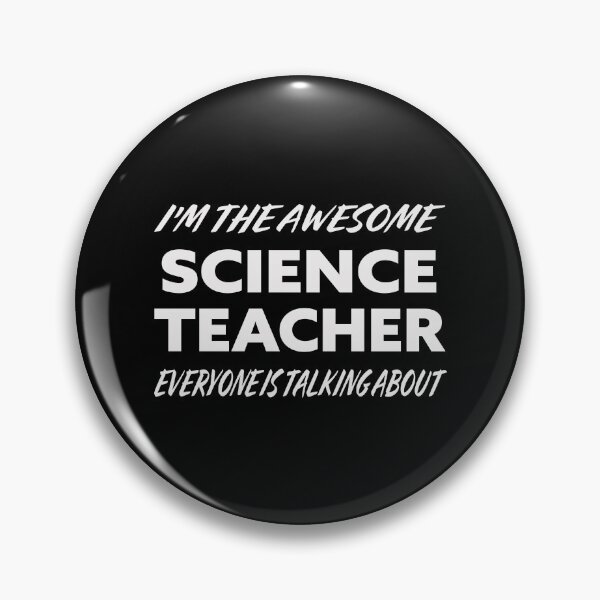 Item preview, The Awesome SCIENCE TEACHER Everyone Is Talking About white designed and sold by teecraftstudios.