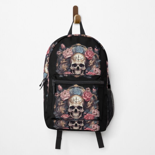 Item preview, Eternal Bloom: Gothic Skull Romance in Pastel designed and sold by DarkDesign69.