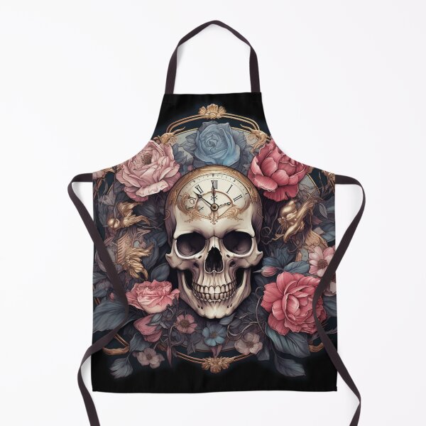 Item preview, Eternal Bloom: Gothic Skull Romance in Pastel designed and sold by DarkDesign69.