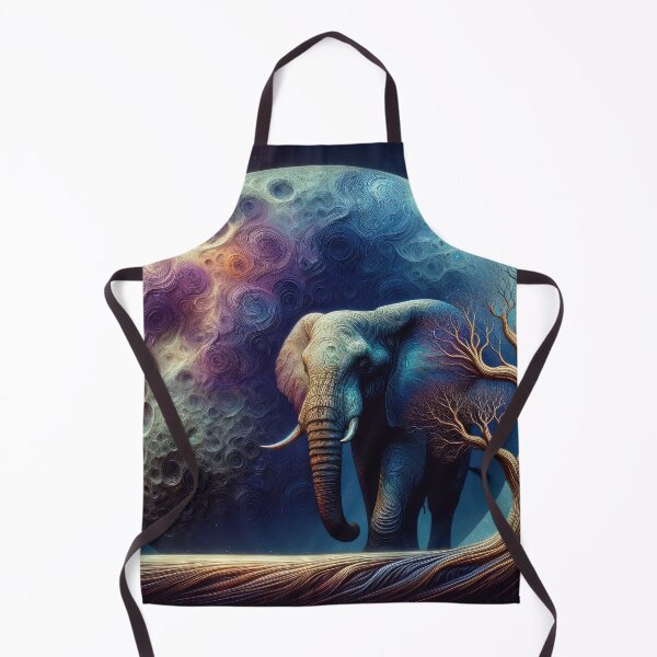 Item preview, The Elephant and the Moon’s Embrace designed and sold by GoBeyondChannel.
