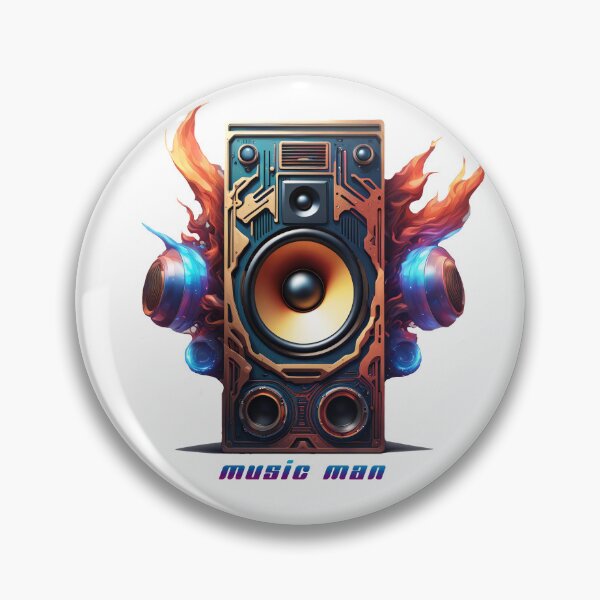 Item preview, Copy of loudspeaker with sound waves musicians designed and sold by Salimgor Hangaround Music.