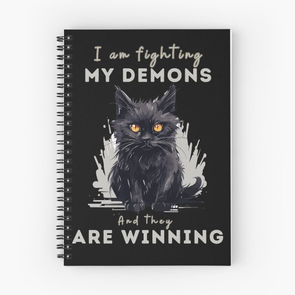 Item preview, I am fighting my demons and they are winning designed and sold by MilkyForest.