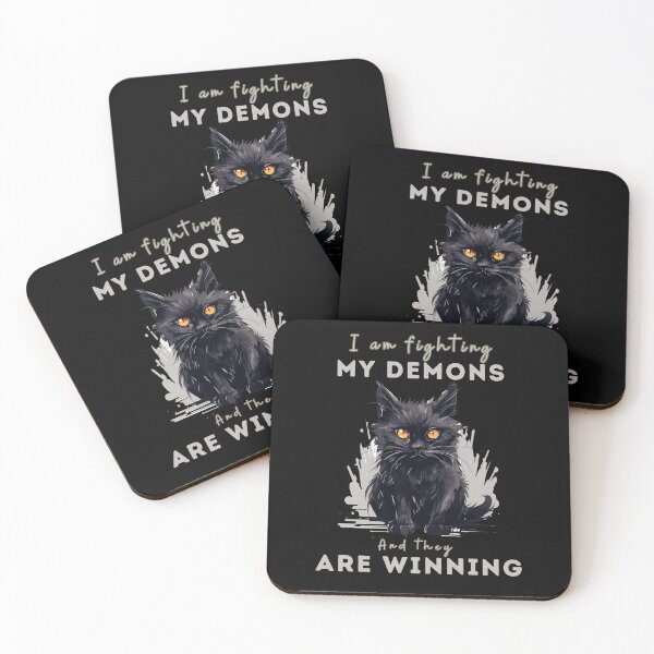 Item preview, I am fighting my demons and they are winning designed and sold by MilkyForest.