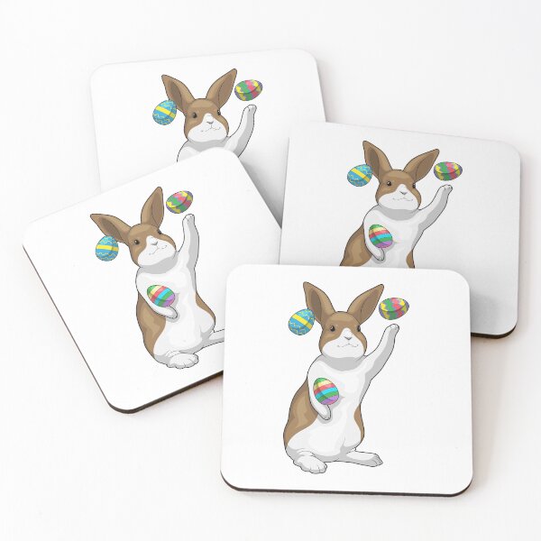Aperçu de l'œuvre Bunny Easter Easter eggs Juggler créée et vendue par Snabdesign84.
