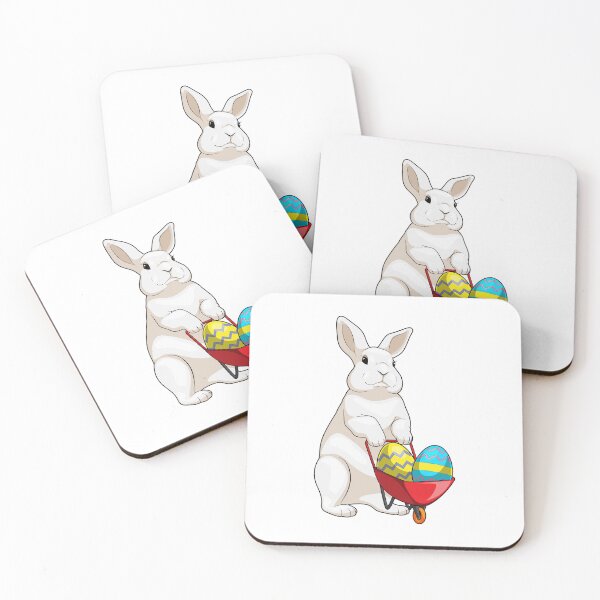 Aperçu de l'œuvre Bunny Easter Easter eggs Wagon créée et vendue par Snabdesign84.