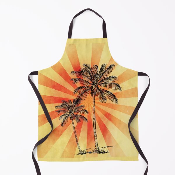 Item preview, Retro vintage coconut trees sunset designed and sold by Rbnano.