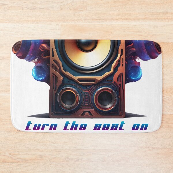 Item preview, Speakers with sound waves turn the beat on designed and sold by Salimgor Hangaround Music.