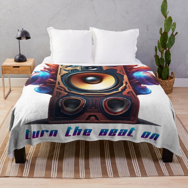 Item preview, Speakers with sound waves turn the beat on designed and sold by Salimgor Hangaround Music.