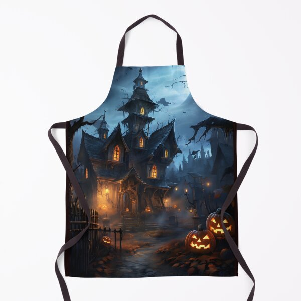 Item preview, Halloween castle designed and sold by AIArtArchitect.