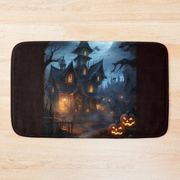 Item preview, Halloween castle designed and sold by AIArtArchitect.