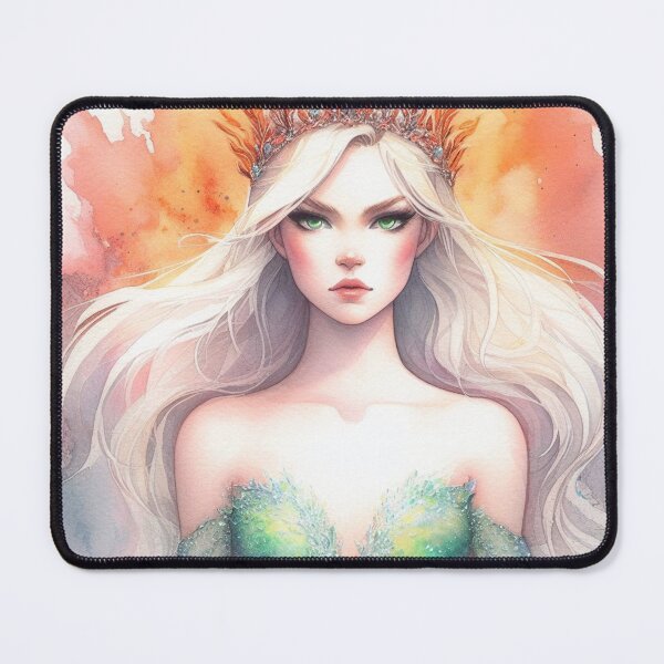 Item preview, Fire breathing B queen watercolor designed and sold by Booksshack.