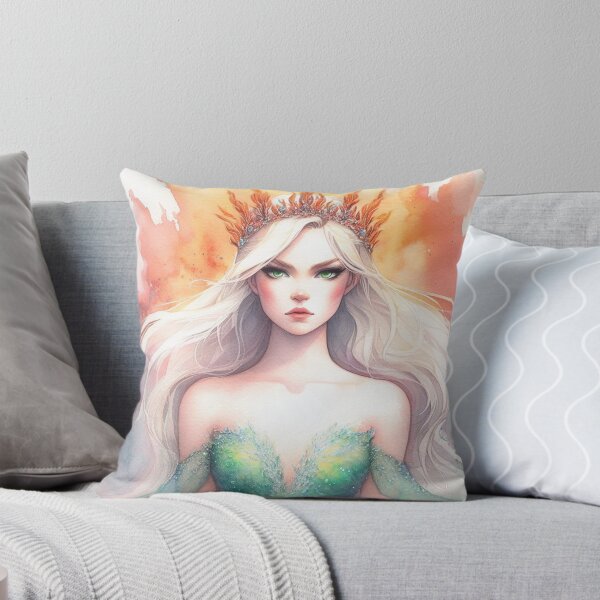 Item preview, Fire breathing B queen watercolor designed and sold by Booksshack.