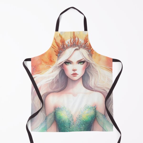 Item preview, Fire breathing B queen watercolor designed and sold by Booksshack.